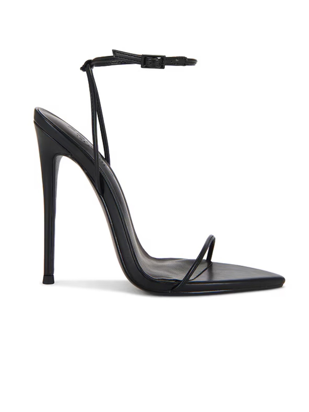 Femme LA The Andx Sandals Nero high heels stilettos shoes strappy Revolve 10